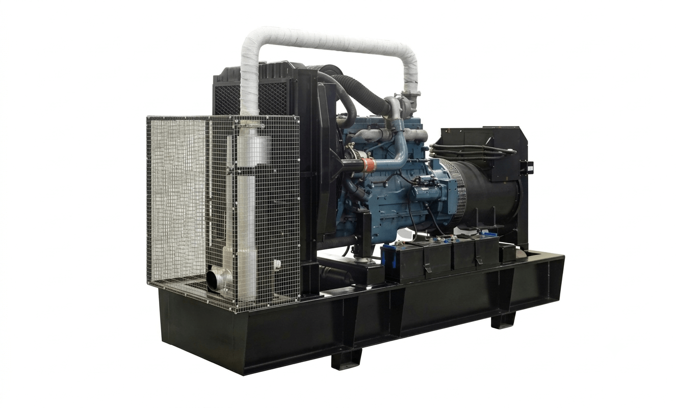 Open-Frame Industrial Diesel Generator Set (Genset) - Powertrake Group